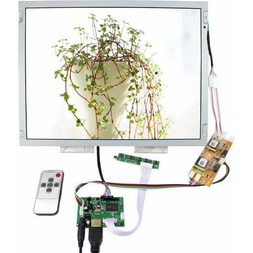 Backlight 4CCFL VS-TY2660H-V1 1024X768 Resolution 20pin LVDS Connector H DMI LCD Controller Board LQ150X1LW73 15inch LCD Screen