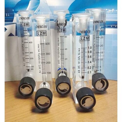 LZM-6T Air Float Flowmeter Small Panel Type Adjustable Small Flowmeter