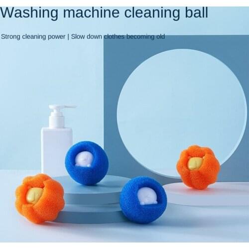 Creative decontamination clothes anti-winding washing machine cleaning ball hair removal special washing and protecting ball