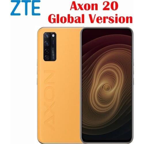 Original Official Global Version ZTE Axon 20 5G Cell Phone Snapdragon765G 64MP Camera 6.92inch OLED NFC 4220Mah 30W Fast Charge