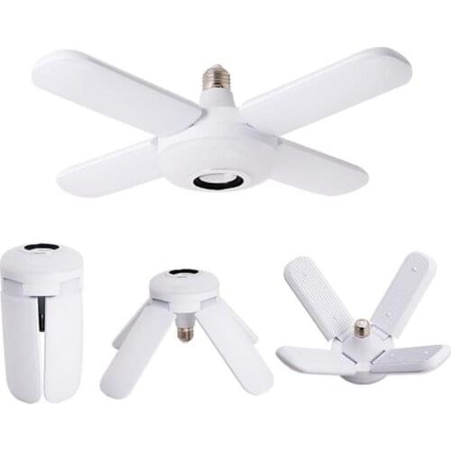 50W LED Music Ceiling Light Folding RGB Bluetooth Speaker Lamp Home Bedroom 85-265V Remote Dimmable Smart Colorful Party Light