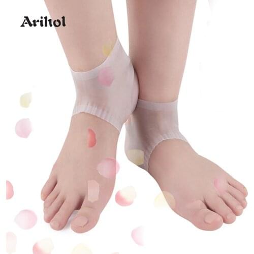 Moisturizing Socks for Cracked Heels Socks Treat Dry Feet Pain Relief for Rough Skin With Foot Lotion Spa Socks for Women Men