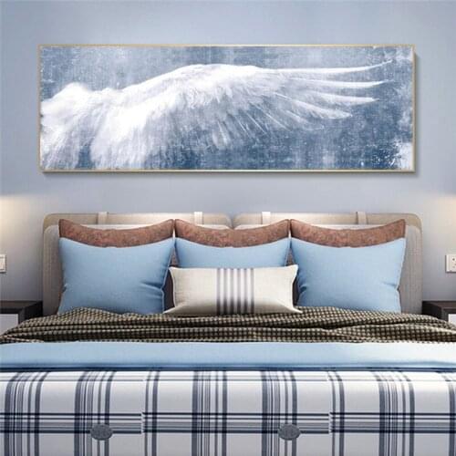 Angel Wings Vintage Wall Posters And Prints Black And White Wall Art Canvas Paintings Wings Pop Art Wall Picture For Living Room