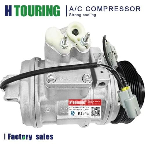 High quality Auto ac compressor for Toyota Land Cruiser Car UZJ100 2001 VXR 88320-60691 8832060691 6pk 12V