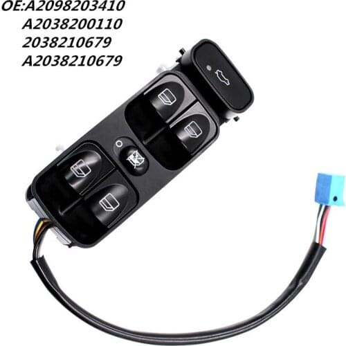 High Quality A2098203410 A2038200110 2038210679 A2038210679 New Power Window Switch For MERCEDES C CLASS W203 C180 C200 C220