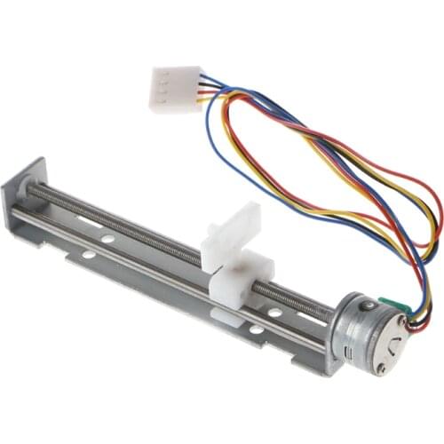 2020 New DC 4-9V Drive Stepper Motor Screw with Nut Slider 2 Phase 4 Wire For Laser Engraving