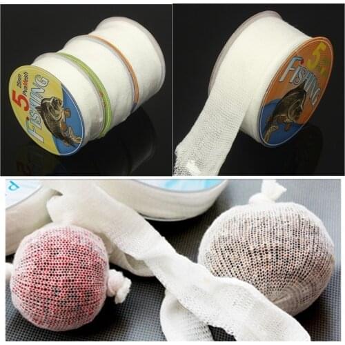 5m Carp Fishing PVA Mesh for grundbait Water Soluble Euclidean Net Environmental Protection PVA Net for carp fishing