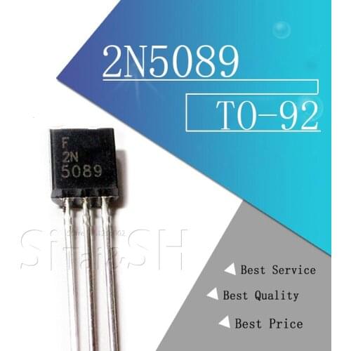 50pcs 2N5089 TO-92 5089 TO92 Transistor new original