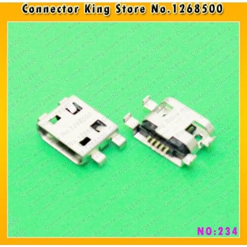 50PCS/LOT for Alcatel One Touch Idol Dual OT-6030D A E OT6030 6030 micro usb charging connector plug dock socket port,MC-234