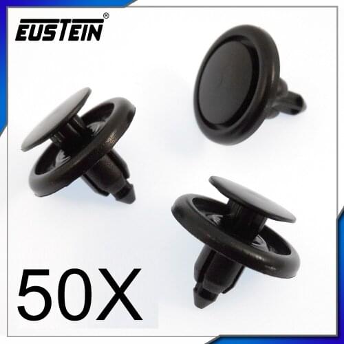 50x New Front Fender Liner Clip Hood Bumper Retainer For Toyota 90467-07166 B15