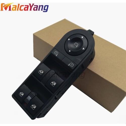 Auto Car Parts New Front Left Electric Control Master Switches 13228699 13215153 Power Window Switch For Opel Astra H Zafira B