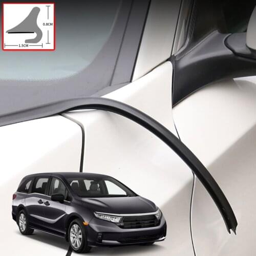 For Honda Odyssey 2019-2022 DIY Car Seal Strip Windshied Spoiler Filler Protect Edge Weatherstrip Strip Sticker Car Accessories