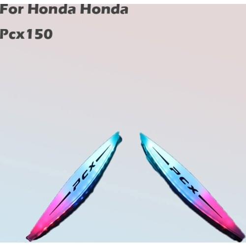 For Honda Pcx150 Modified Eyeline Headlight Colorful Flowing Water Turn Signal Pcx150 Remote Control Lights
