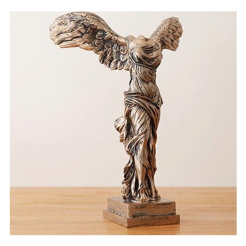 European classic goddess of victory sculpture decoration Furnishing model room classical Roman arts and crafts large figures