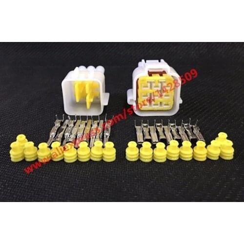 Furukawa 10 Sets 9 Pin FW-C-9M-B FW-C-9F-B Female Male Waterproof Electrical Wire Connector Plug Auto Connectors