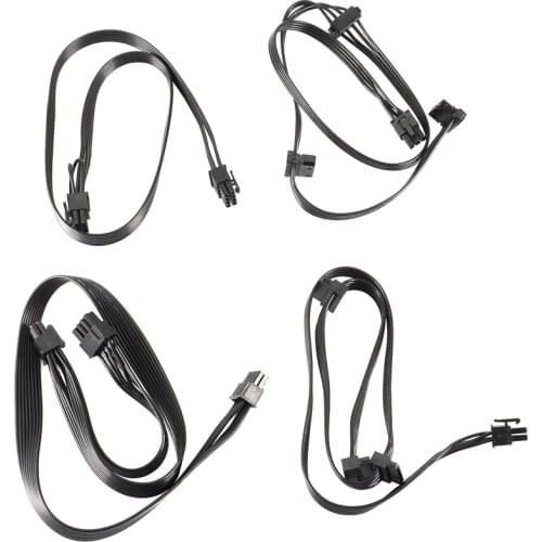 PCIE VGA Power Supply Cable Kit 8Pin 6+2Pin PCIe VGA Cables SATA Molex Cable for EVGA Supernova G2 G3 GS P2 PQ T2 G