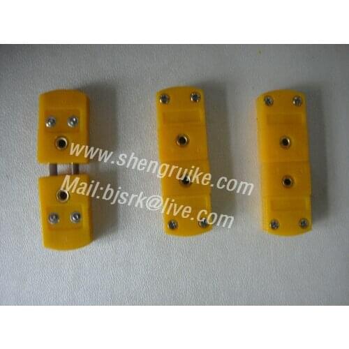 Best Selling Mini Thermocouple Connector K Flat pin Male and Female China Post Free Shipping