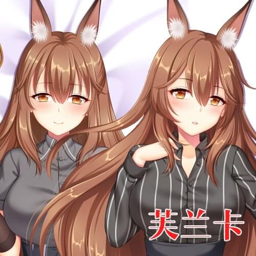 Game Arknights Franka Dakimakura Hugging Body Pillow Case Japanese Otaku BL Pillowcase Cushion Cover Collection Xmas Gift YMGF