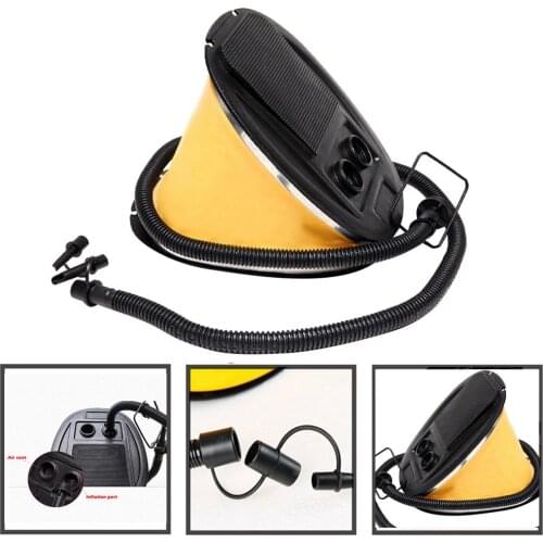 Foot Pump 3l Soft Foot Air Pump Deflator For Swimming Floating Air Pump Inflate Deflate For Swimming Ring Camping Pad Mattress