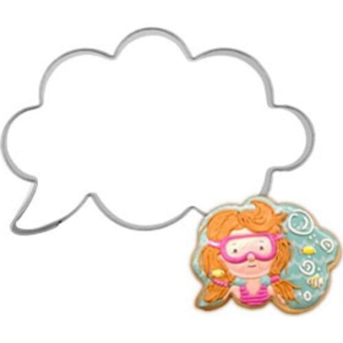 Cloud Frame Cutter Cake Baking Cookie Egg Dessert Decoration Metal Mold Chopper Fruit Vegetable Tools Kitchen Accessories Stamp