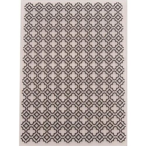 Plastic Embossing Folder Template DIY Scrapbook Photo Album Card Crafts Creative E56C