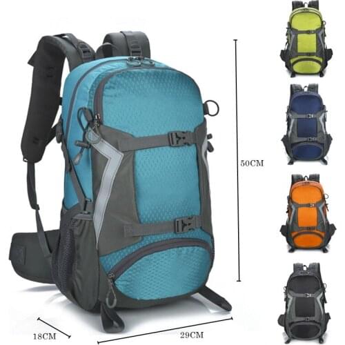 Outdoor Bags Hiking Backpack 30L Waterproof Anti-tear Nylon Quality Bag Men Women Climbing Travel Cycling Sports Backpack