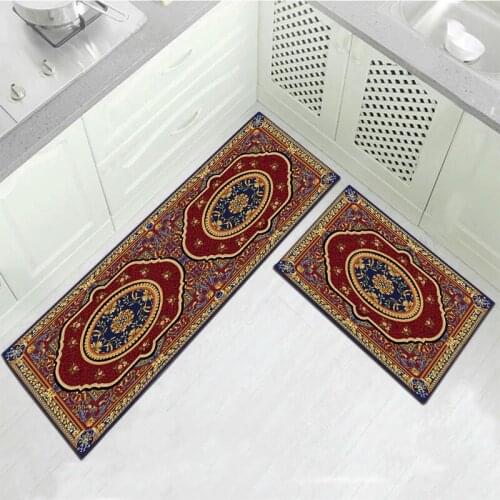 Drop shipping Long Kitchen Mat Non-Slip Carpet Indoor Outdoor Floor Mats Bedroom Bath Entrance Rugs Doormat Decor
