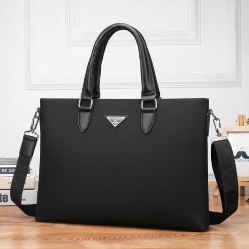 Men Business Oxford Laptop Fashion HandBag High Quality Messenger Crossbody Computer Bag ​Durable Male shoulder working Bag