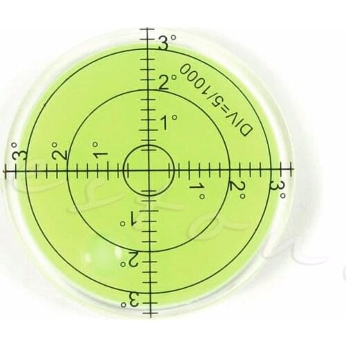 Precision Spirit Bubble Level Degree Mark Surface Circular Measuring Kit