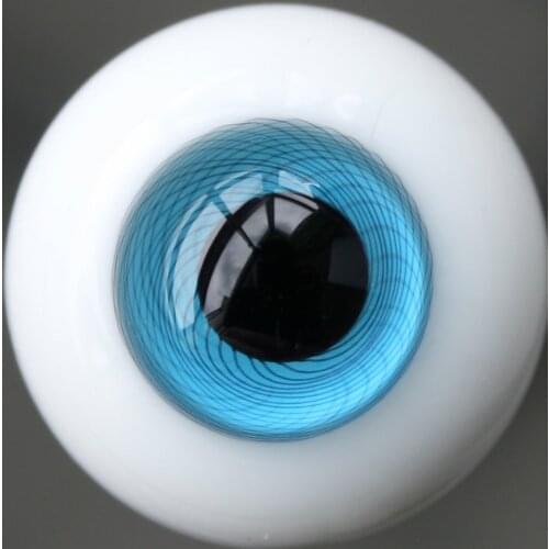 [wamami] E26# 16mm BJD Dollfie Doll Blue Glass Eyes Mesh Eyes Outfit