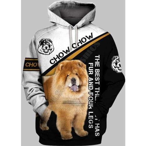 Funny Chow Chow 3D Hoodies Printed Pullover Men For Women Funny Sweatshirts Fashion Cosplay Apparel Sweater 01