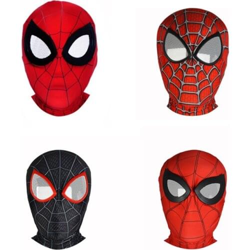 Halloween Performance Stage Children Adult Cosplay Anime Spiderman Deadpool Venom Mask Glasses Hood Headgear Mask