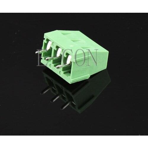 1PCS Connector KF128-3 Pin 5.08mm/0.2'' straight PCB Universal Screw Terminal Block