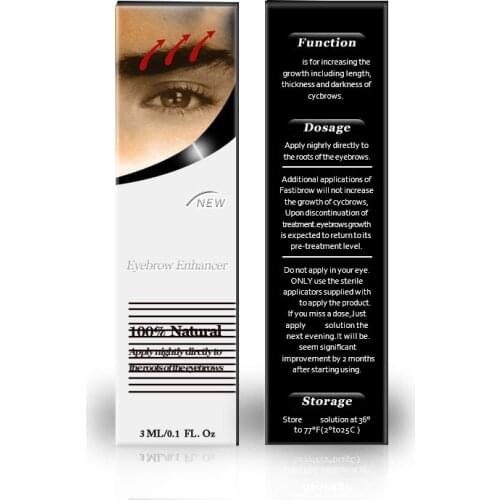 5PCS/LOT FEG Eyebrow Serum for waterproof grow 7 days Natural herbs Eye brows growth liquid