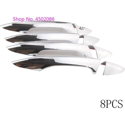 ABS Chrome Door Handle Cover Trim Moldings For Hyundai Elantra /Avante 2011 2012 2013 2014 2015 8PCS/SET