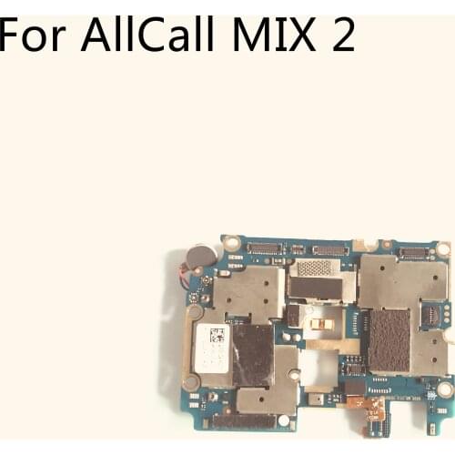 Used Original Mainboard 6G RAM+64G ROM Motherboard For AllCall MIX 2 MTK6763 5.99" 2160X1080 Smartphone