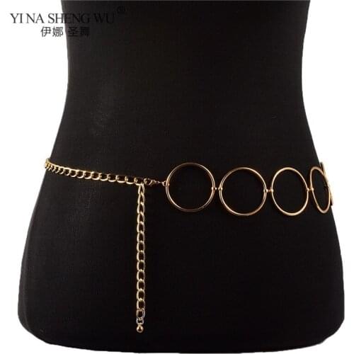 Bohemian Style Belly Dance Chains Inlay Belly Dance Multilayer Pendant Waist Belt Dress Waist Chain India Jewelry Accessory New