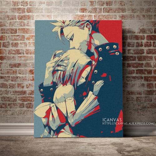 Nanatsu No Taizai Ban Elaine Decoration Prints Home Canvas Living Kids Room Bedroom Painting Wall Art Studio Poster