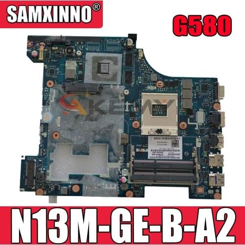 Laptop motherboard For LENOVO Thinkpad G580 Mainboard LA-7981P 90001506 SLJ8E N13M-GE-B-A2