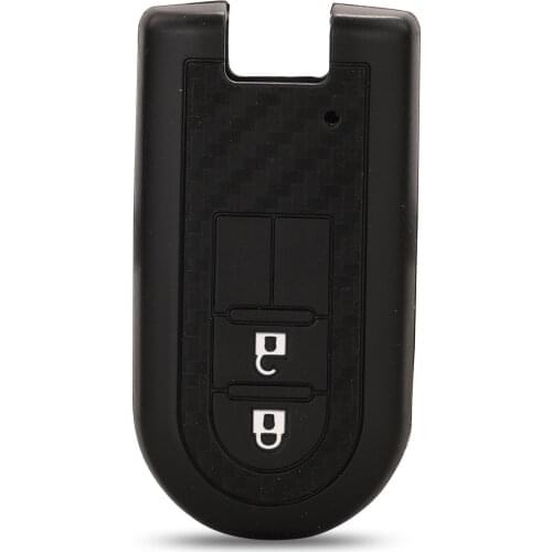 Kutery 10pcs/lot 2 Buttons Replacement Smart Remote Car Key Cover Case Silicone Protect Shell For Toyota Tank Rush Alphard