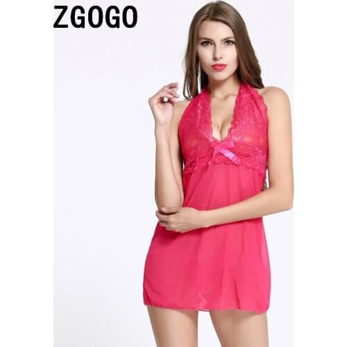 Intimates underwear sex toy Womens sexy lingerie sexy costumes perspective gauze sexy pajamas slips sex products women dress