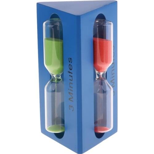 3, 5 and 7 Mins Sand Timer Hourglass Sandglass for Kitchen Kids Tooth Brush