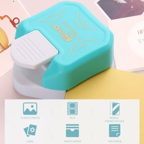 R4 R7 R10 3 in 1 Corner Rounder Paper Punches Border Round Corner Cutter Card Scrapbooking DIY Handmade Crafts