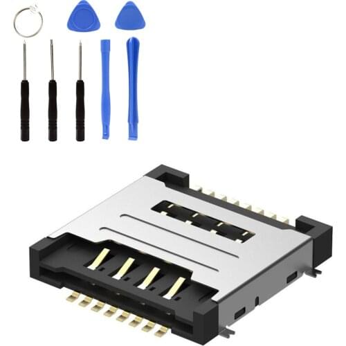 SIM Card Connector sim Socket Holder SIM Card Slot Socket Repair Kit Gift FOR Xiaomi REDMİ NOTE 6 PRO