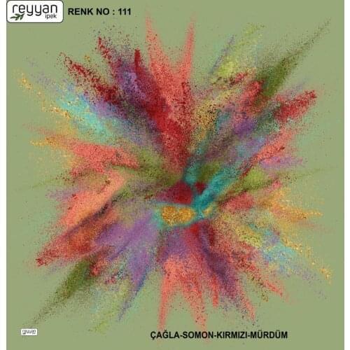 REYYAN SILK OYALIK WRITING (NEW QUALITY)-15347 - RENK-111