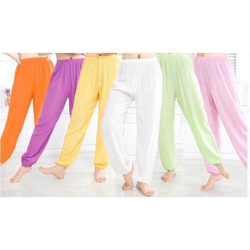 13colors UNISEX comfortable cotton children&Adult SUMMER&Spring tai chi martial arts pants kung fu trousers
