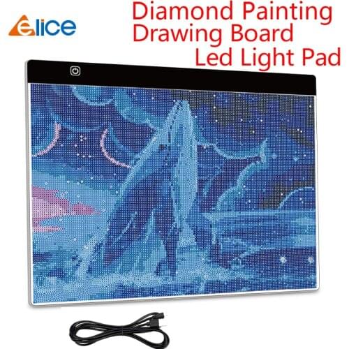 Elice LED Light Pad for diamond painting Artcraft Tracing Light Box Copy Board Digital Tablets Painting Writing Drawing Tablet