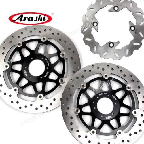 ARASHI Brake Disc For HONDA CB N 400 1982 1983 1984 1985 1986 1987 1988 CBN400 Front Rear Brake Rotors CBR F 600 CBR900RR
