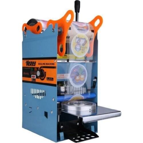 High quality manual bubble tea juice plastic cup sealer/sealing machine
