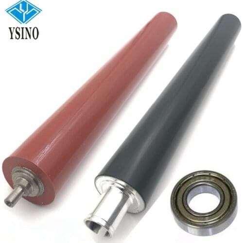 1Set X Upper Fuser Heat Roller+Heat Roller Bearing+Lower Pressure Roller for Lexmark T630 T640 T642 T644 T650 T652 T654 640 630